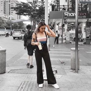 Fashion nova overall jumpsuit high waisted pants